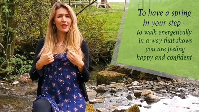 Spring Idioms and Nature Vocabulary : A Walk in the English Countryside смотреть онлайн