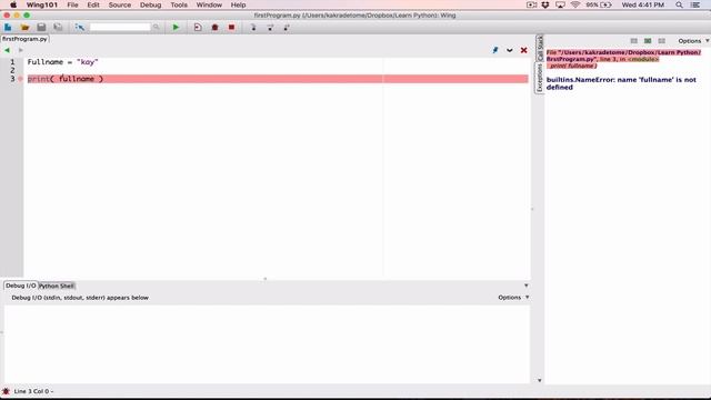 5. Variable naming rules - Learn Python смотреть онлайн