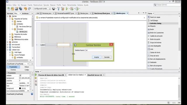 Configuración de Web Service Glassfish consumido desde una aplicación Java смотреть онлайн