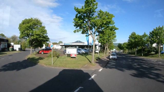 Едем по Германии в районе Касселя (Kassel). Дороги Германии