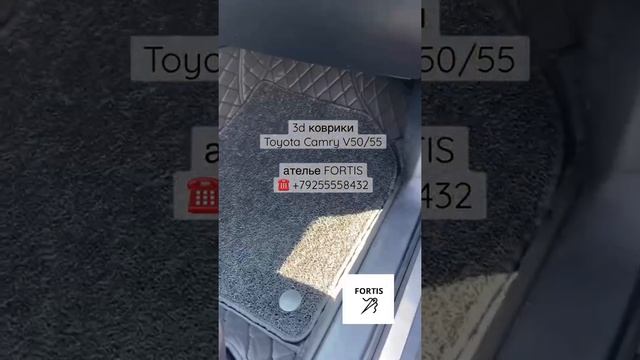 3d коврики из экокожи Toyota Camry V50,55. Для заказа +79255558432 смотреть онлайн