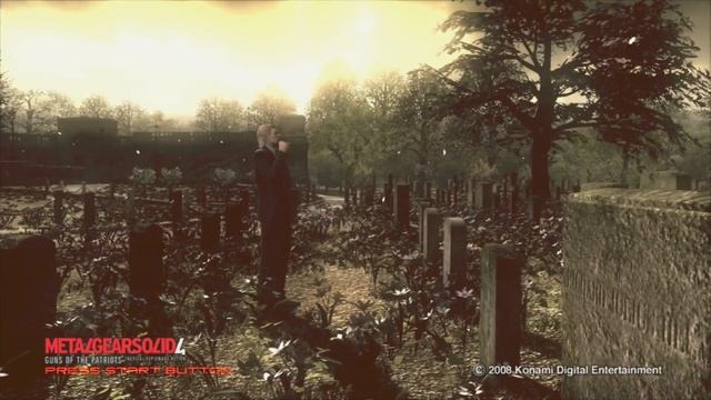 Metal Gear Solid 4 - Guns Of The Patriots - Menu Screen | CenterStrain01 смотреть онлайн