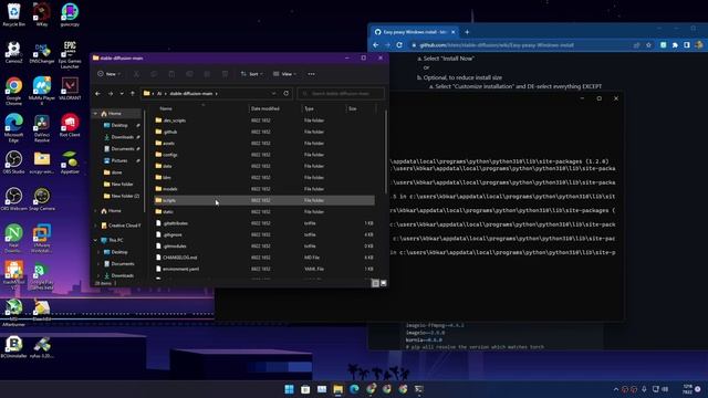 How to Install Stable Diffusion on Windows PC : Free Text to Image A.I. смотреть онлайн