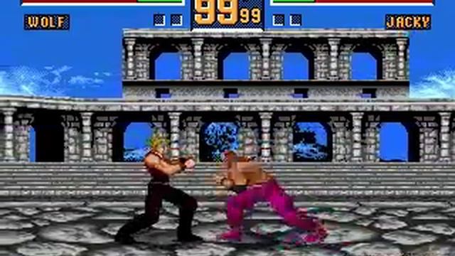Virtua Fighter 2 Sega Genesis (MegaDrive) Wolf Walkthrough смотреть онлайн