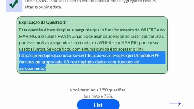Como é o Curso Oracle SQL Expert 1z0 047? (Curso Online) смотреть онлайн