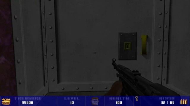 Wolfram (Wolfenstein 3D Remake) - Floor 10 (Secret)