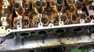 Хёндай Элантра 2005 года 1,6 16 клапанник ремонт гбц после обрыва ремня грм.