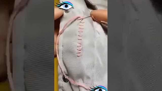 КАК КРАСИВО ЗАШИТЬ ДЫРКУ НА ВЕЩАХ или просто вышивать? - Смотри и учись) смотреть онлайн