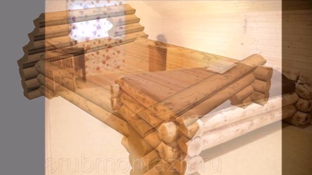 Деревянная Кровать из Бревна и Массива смотреть онлайн