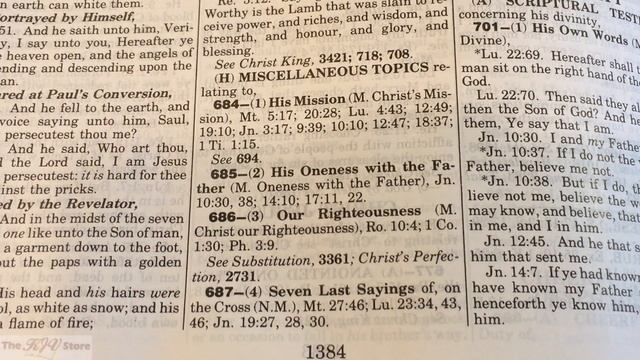 KJV Large Print Thompson Chain Reference Bible – Lambskin Leather смотреть онлайн