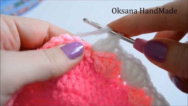 Детская шапка крючком. Hat crochet смотреть онлайн