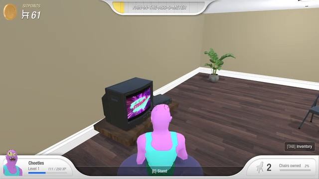 Стрим по Самой увлекательной ( нет ) игре Chair Simulator смотреть онлайн