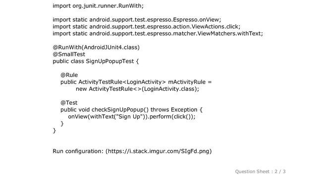 Android : JUnit4 - AssertionFailedError: No tests found смотреть онлайн