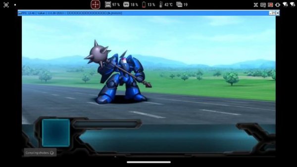Fex emu(termux) rpcs3  android test Super robot war og 2nd ps3 emulator