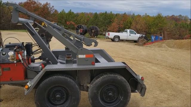 1992 Sauber 1526 Self Loading Power Winder Trailer. - Video Demonstration смотреть онлайн