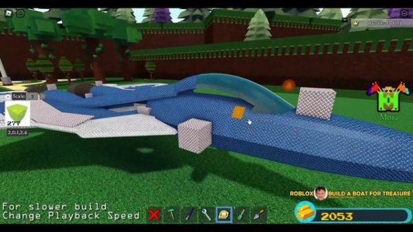 ‼️ Sukhoi SU-57 Felon Stealth Jet ‼️ How to Make in Roblox Build a Boat | Slow | Micro Block | SU57