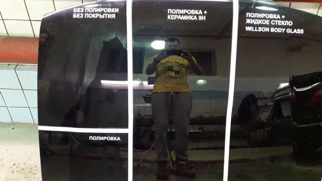 Тест на гидрофобные свойства жидкого стекла willson и керамики killaqua смотреть онлайн