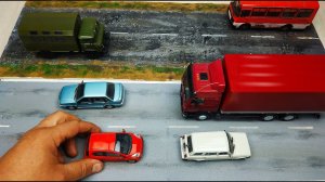 Дорога как НАСТОЯЩАЯ масштаб 1/43 для машинок моделек. Как легко сделать такую диораму! Про машинки.