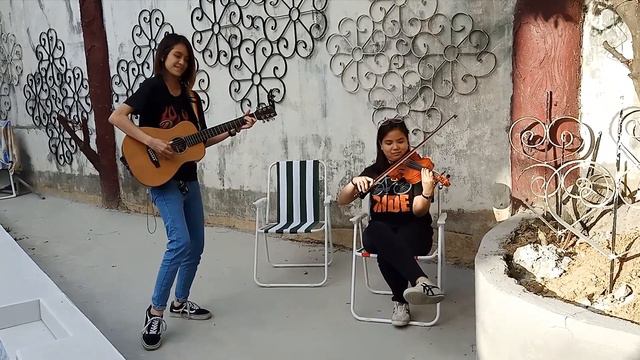 Alex & Noreen Violin and Guitar Cover - Change The World by Eric Clapton смотреть онлайн