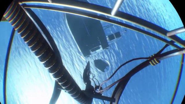 Костик в виртуальной реальности (PS4, VR) - VR WORLDS (VR-спорт, встреча с большой акулой под водой