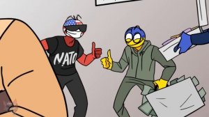 Страны поссорились / countryhumans пародия