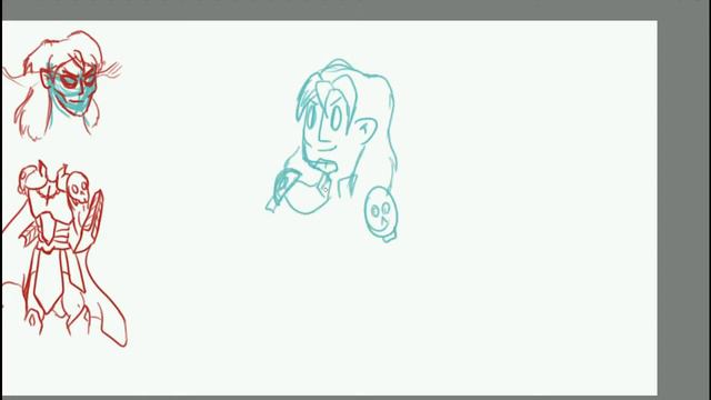 DESIGNING A NECROMANCER | Webcomic Prep | Krita Drawing