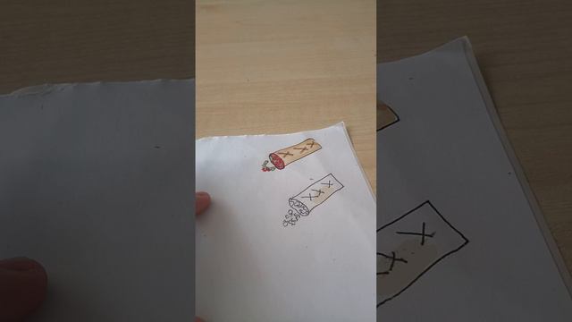 Как нарисовать шаурму🌮🌯