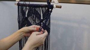 Полка макраме своими руками.