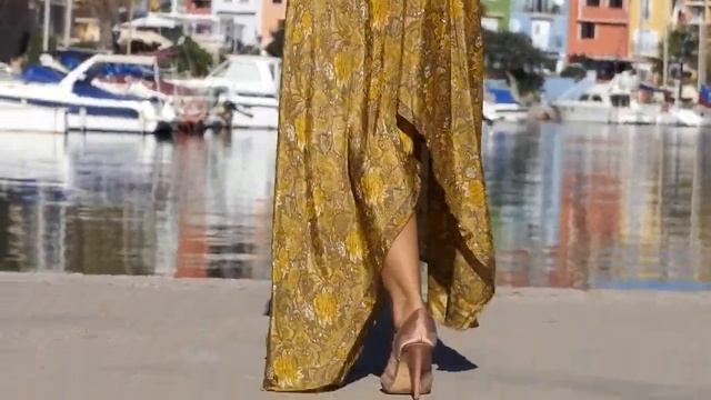 Шелковый сарафан Anastasea смотреть онлайн