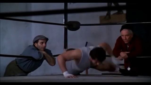 Rocky 1 theme song "Gonna fly now" (Training scene with lyrics) смотреть онлайн