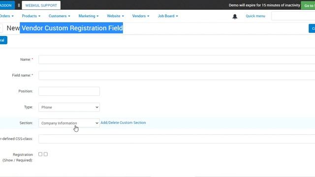 CS Cart Vendor Custom Registration Fields - Overview смотреть онлайн