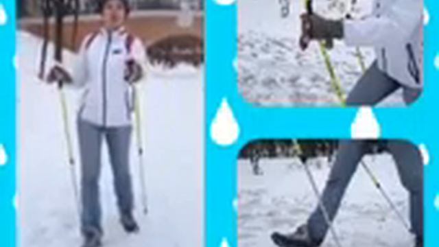 Скандинавская ходьба в гололёд. Клуб Go2change. смотреть онлайн