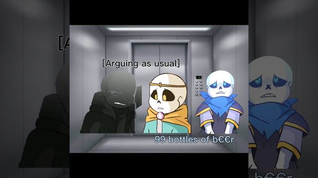 Stuck in an elevator [Ft. Nm! Sans, Dream! Sans, & Swap! Sans] [Lazy] смотреть онлайн
