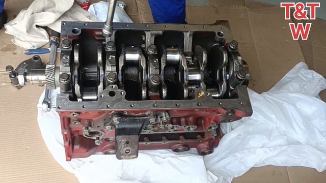 Hino 300 Engine Overhauling, Hino N04C Engine, Hino Crankshaft Institutions