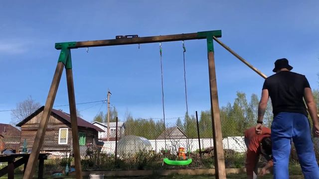 Монтаж Качели-Гнездо смотреть онлайн