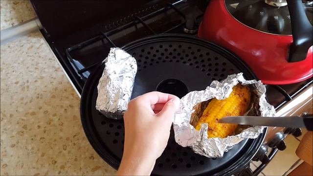Печеная кукуруза в сковороде гриль-газ смотреть онлайн