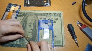 Замена кнопок громкости и включения (Samsung Galaxy A40)