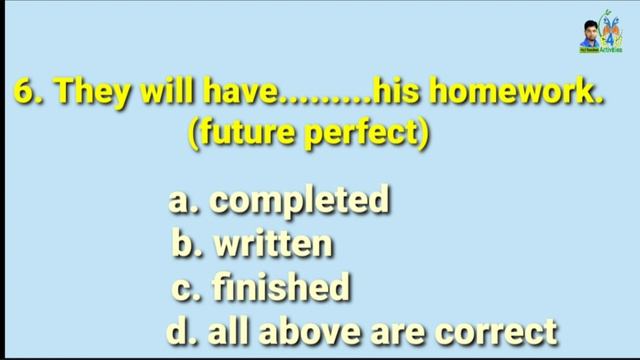Quiz on Future Tense// Tenses//HajiRaoshan E4U Activities смотреть онлайн