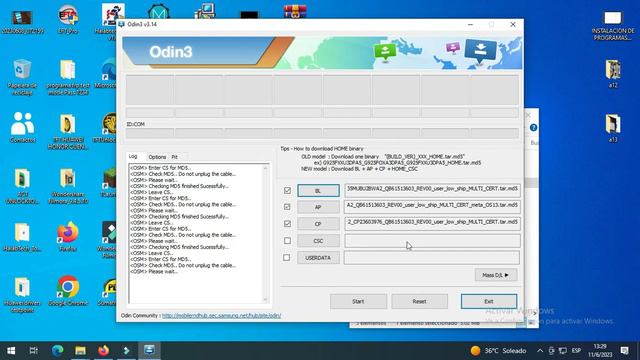 Eliminar Cuenta Google💪, Samsung A13📱, Actualizar A Seguridad Android 13⚡ Firmware Con Odin...
