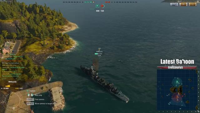 Stream Highlight - Maca Carries With Sims - WoWs Gameplay смотреть онлайн