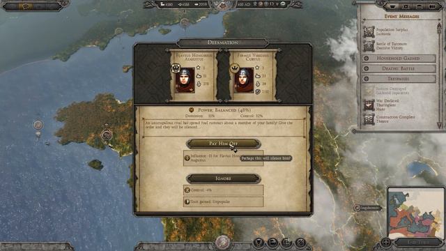 Total War Attila :: Western Roman Empire (VH) : Part 20 A key Defence смотреть онлайн