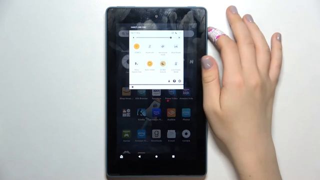 Как включить режим не беспокоить на Amazon Fire 7 смотреть онлайн