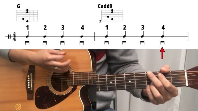 트레이닝 기본 3강 - 1 G Cadd9 코드 바꾸기 смотреть онлайн