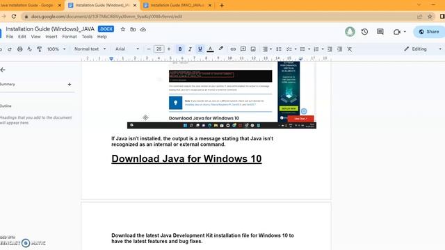 Installation Guide for JDK and Eclipse смотреть онлайн
