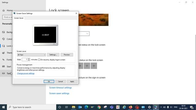 How To change Screen Saver/Change 3D Text Screen Saver-windows 7,8,11. смотреть онлайн