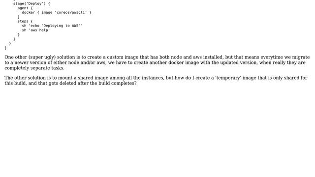 Jenkins: Using multiple docker containers to build and deploy an application смотреть онлайн