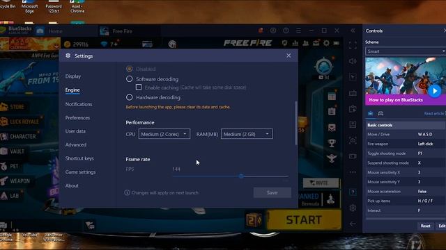 Bluestacks 4 Best Input Lag Settings For Low End | Bluestacks 4 Best Headshot Settings For Free Fir