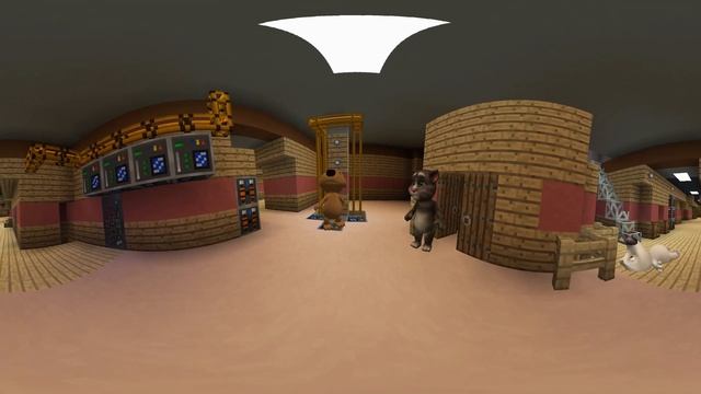 ROBLOX DOORS Figure CHASING US in Minecraft 360° смотреть онлайн