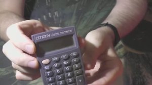 Оживление калькулятора CITIZEN