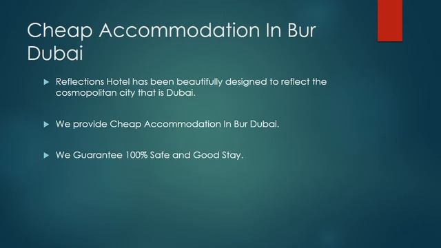 Reflection Hotel Dubai 4 Star Hotels In Dubai смотреть онлайн